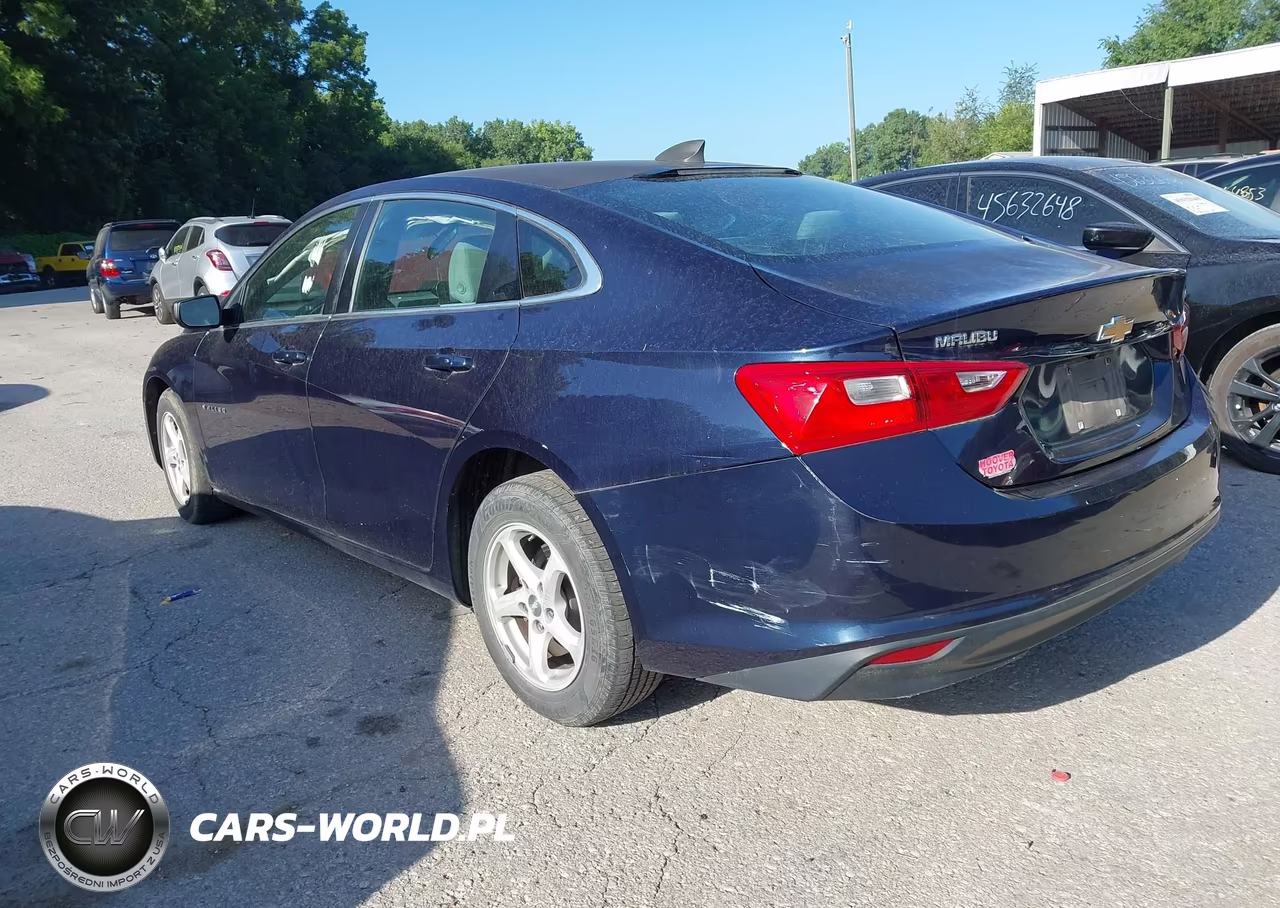 2016 Chevrolet Malibu Ls VIN:1G1ZB5ST6GF346835 - 3