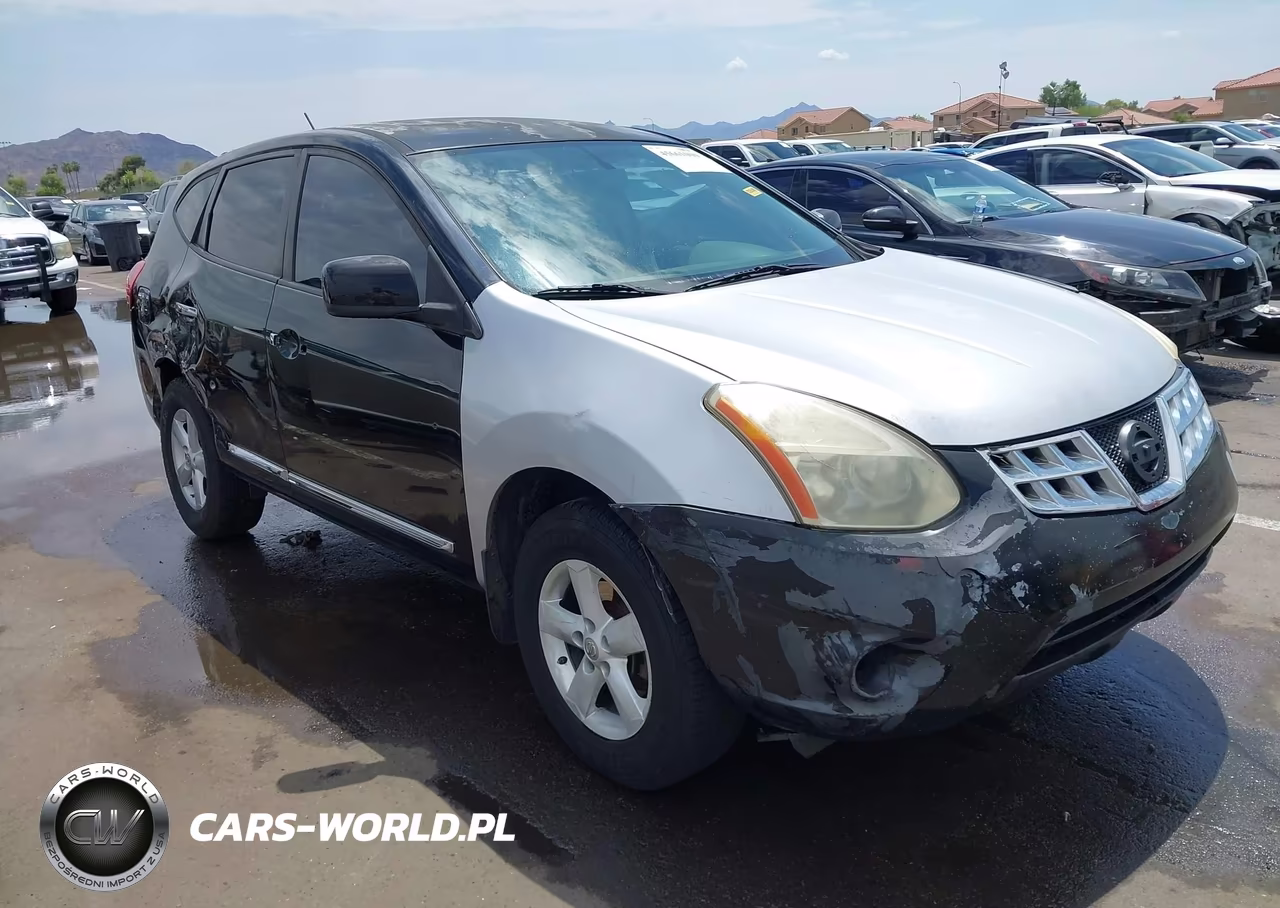 2013 Nissan Rogue S VIN:JN8AS5MV2DW645760 - 1