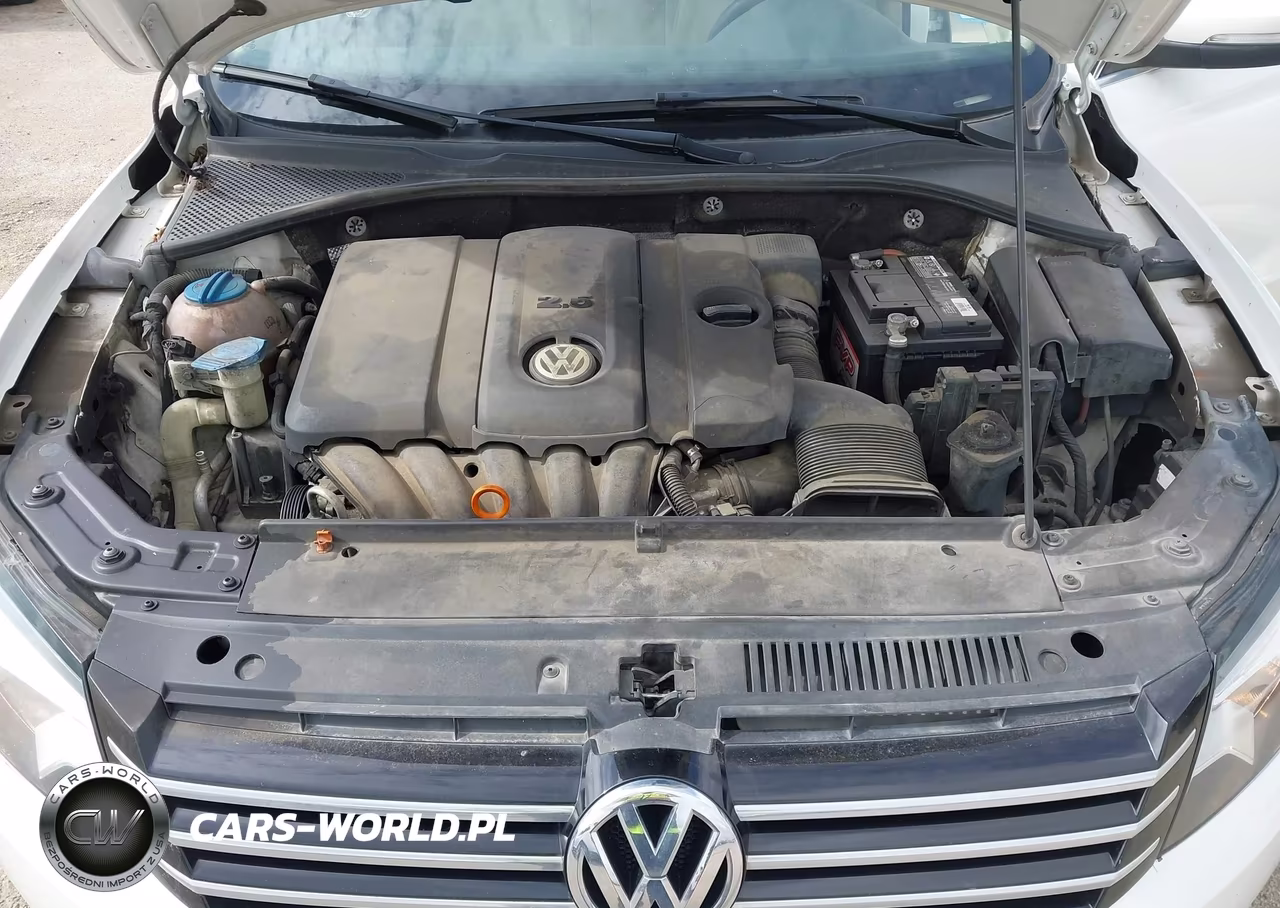 2013 Volkswagen Passat 2.5L Se VIN:1VWBH7A38DC007301 - 10