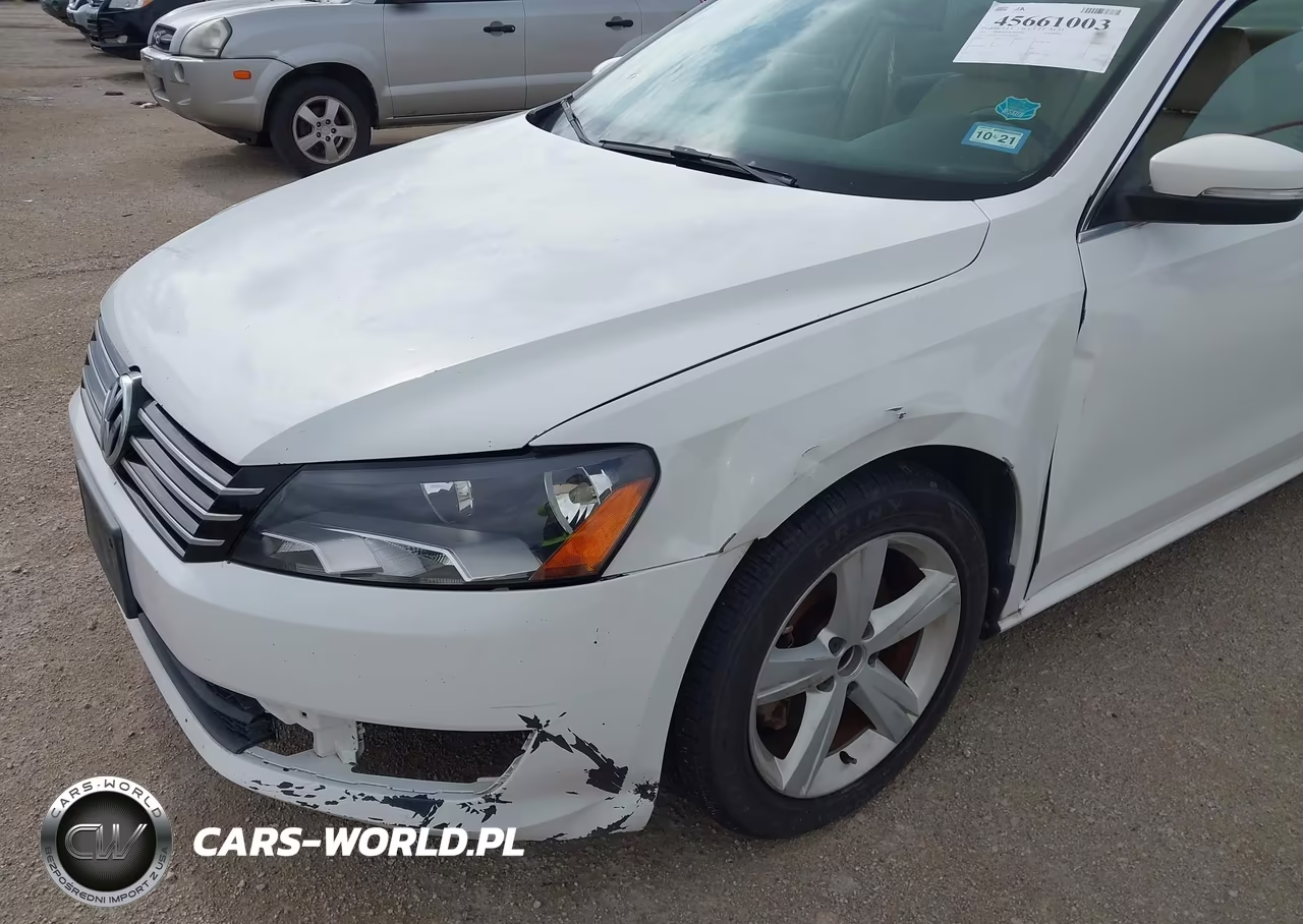 2013 Volkswagen Passat 2.5L Se VIN:1VWBH7A38DC007301 - 6