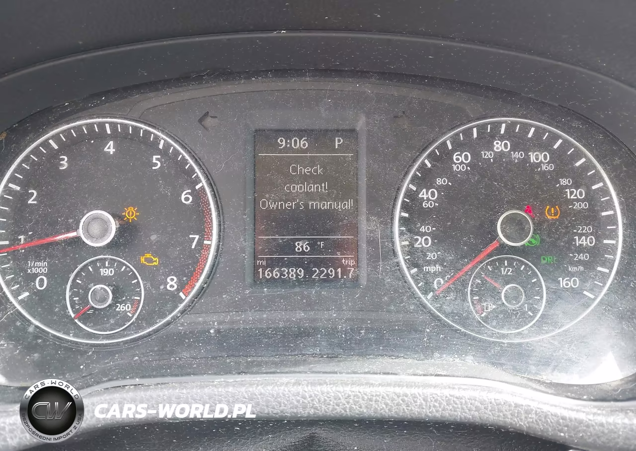 2013 Volkswagen Passat 2.5L Se VIN:1VWBH7A38DC007301 - 7