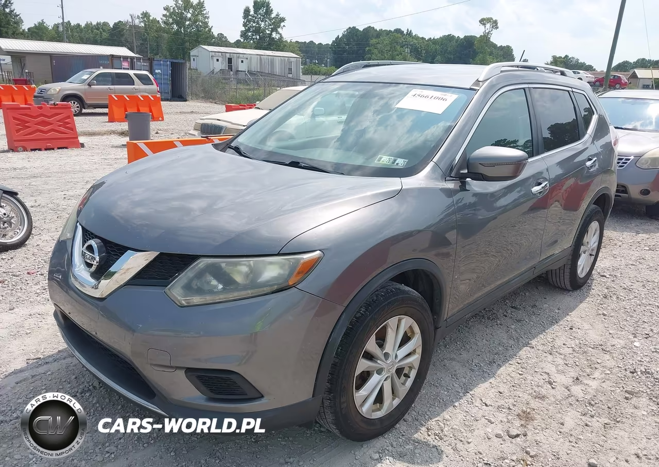 2016 Nissan Rogue Sv VIN:5N1AT2MM1GC813680 - 2