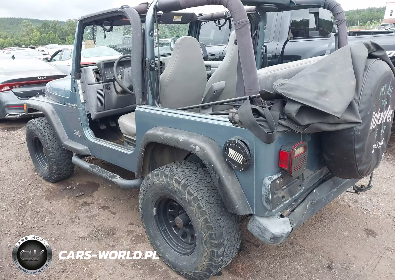 1998 Jeep Wrangler Se VIN:1J4FY29P7WP719576 - 3