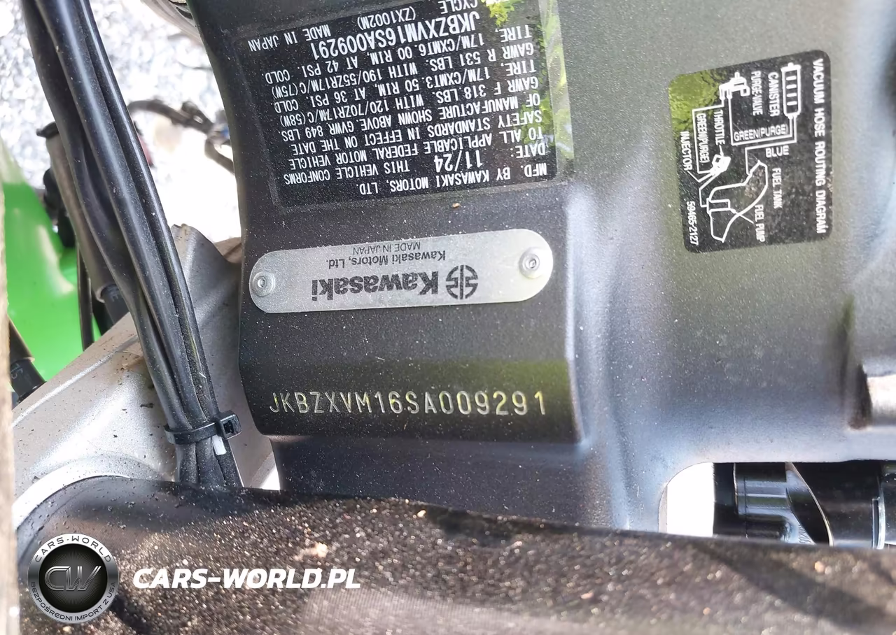 2025 Kawasaki Zx1002 M VIN:JKBZXVM16SA009291 - 10