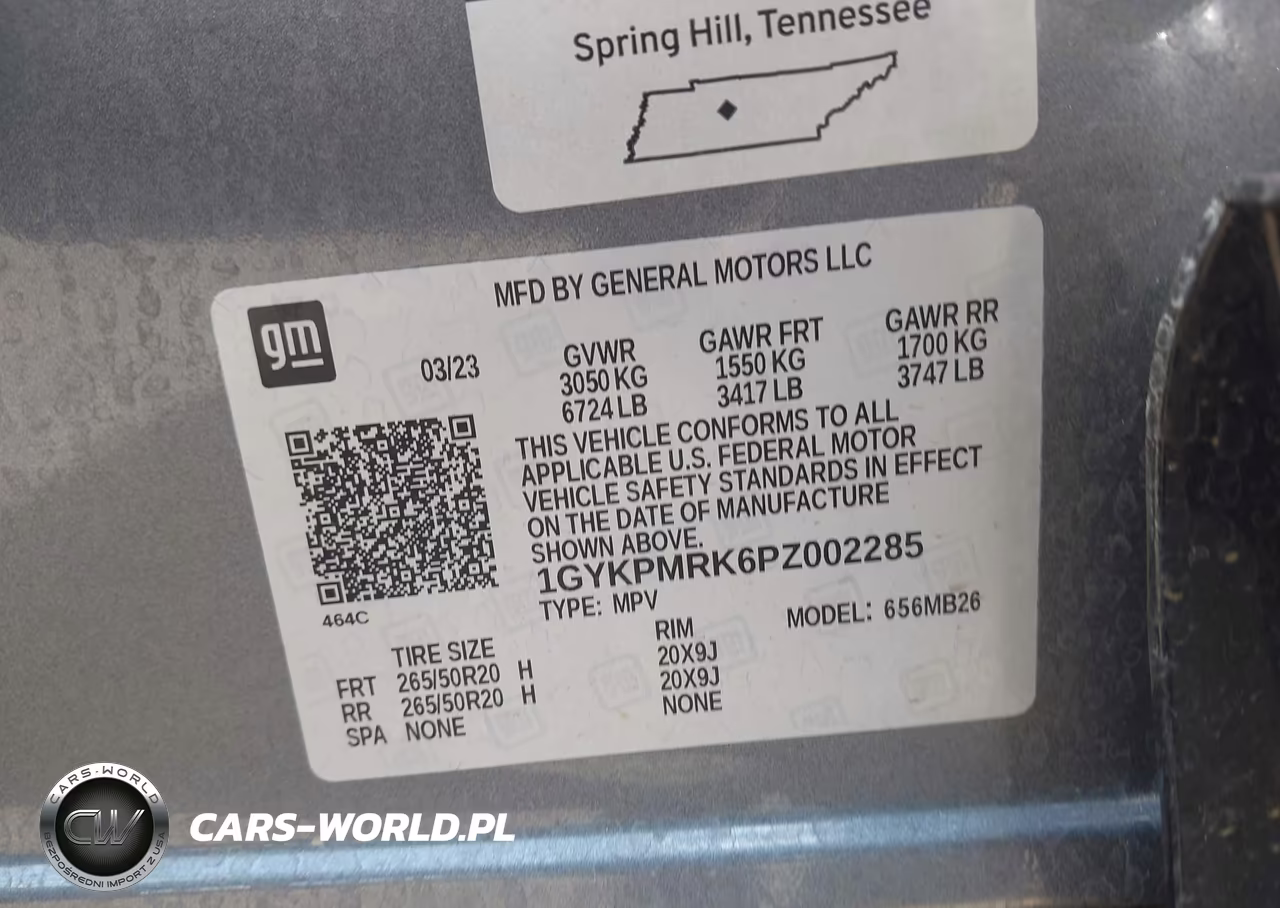 2023 Cadillac Lyriq Rwd Luxury VIN:1GYKPMRK6PZ002285 - 9