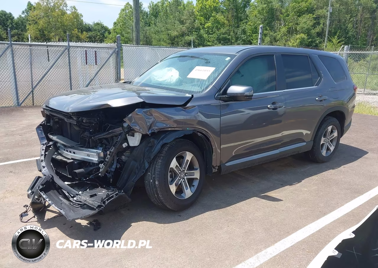2025 Honda Pilot Ex-L VIN:5FNYG1H45SB025329 - 2