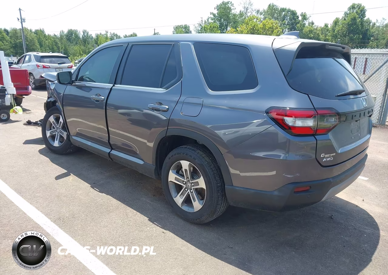 2025 Honda Pilot Ex-L VIN:5FNYG1H45SB025329 - 3