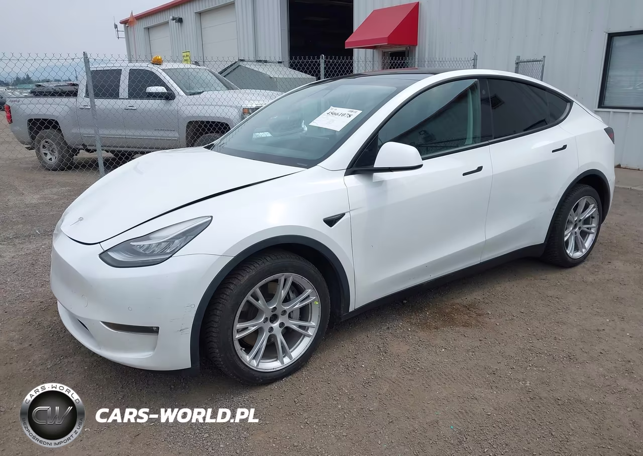 2021 Tesla Model Y Long Range Dual Motor All-Wheel Drive VIN:5YJYGDEE4MF287411 - 2