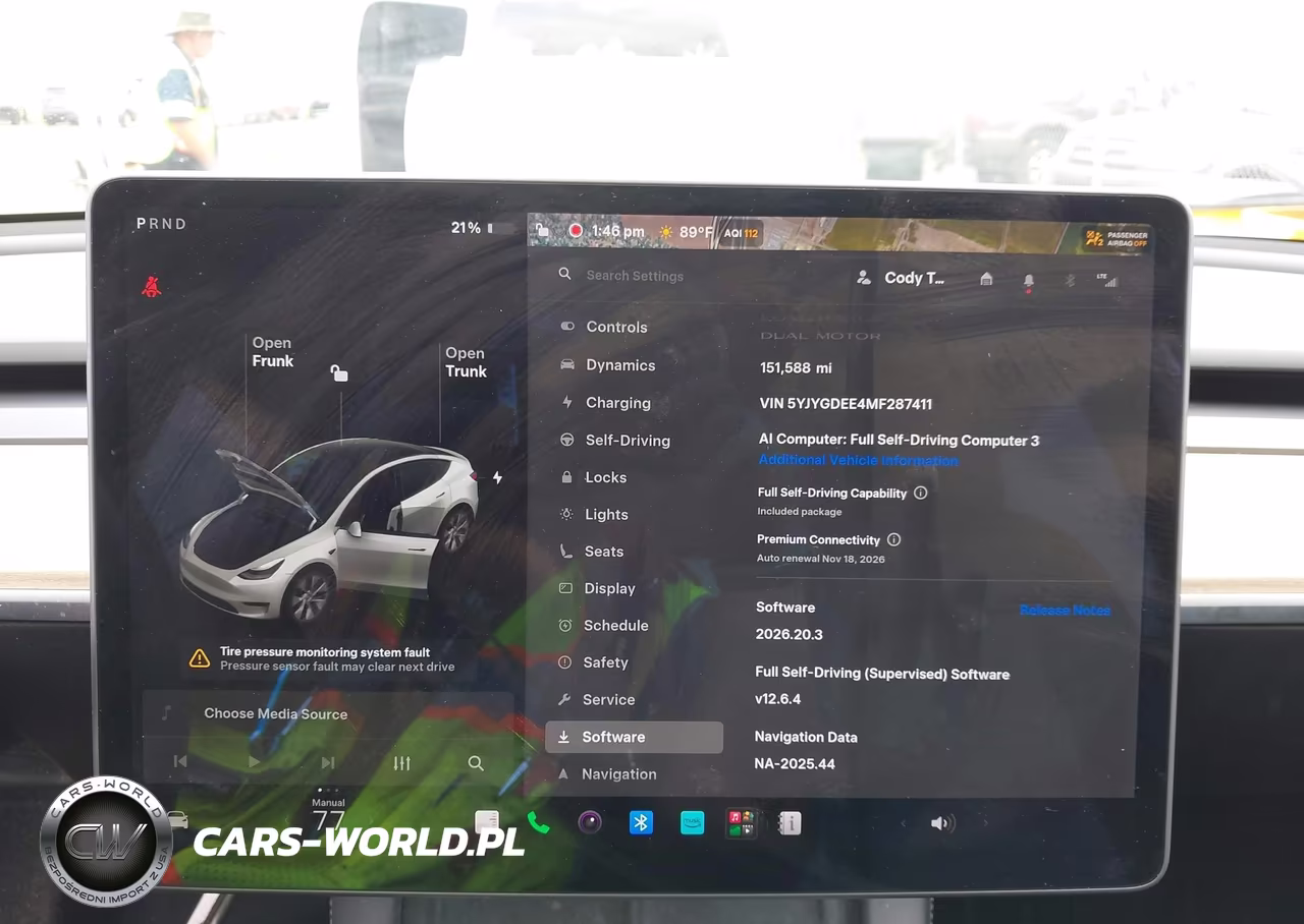 2021 Tesla Model Y Long Range Dual Motor All-Wheel Drive VIN:5YJYGDEE4MF287411 - 7
