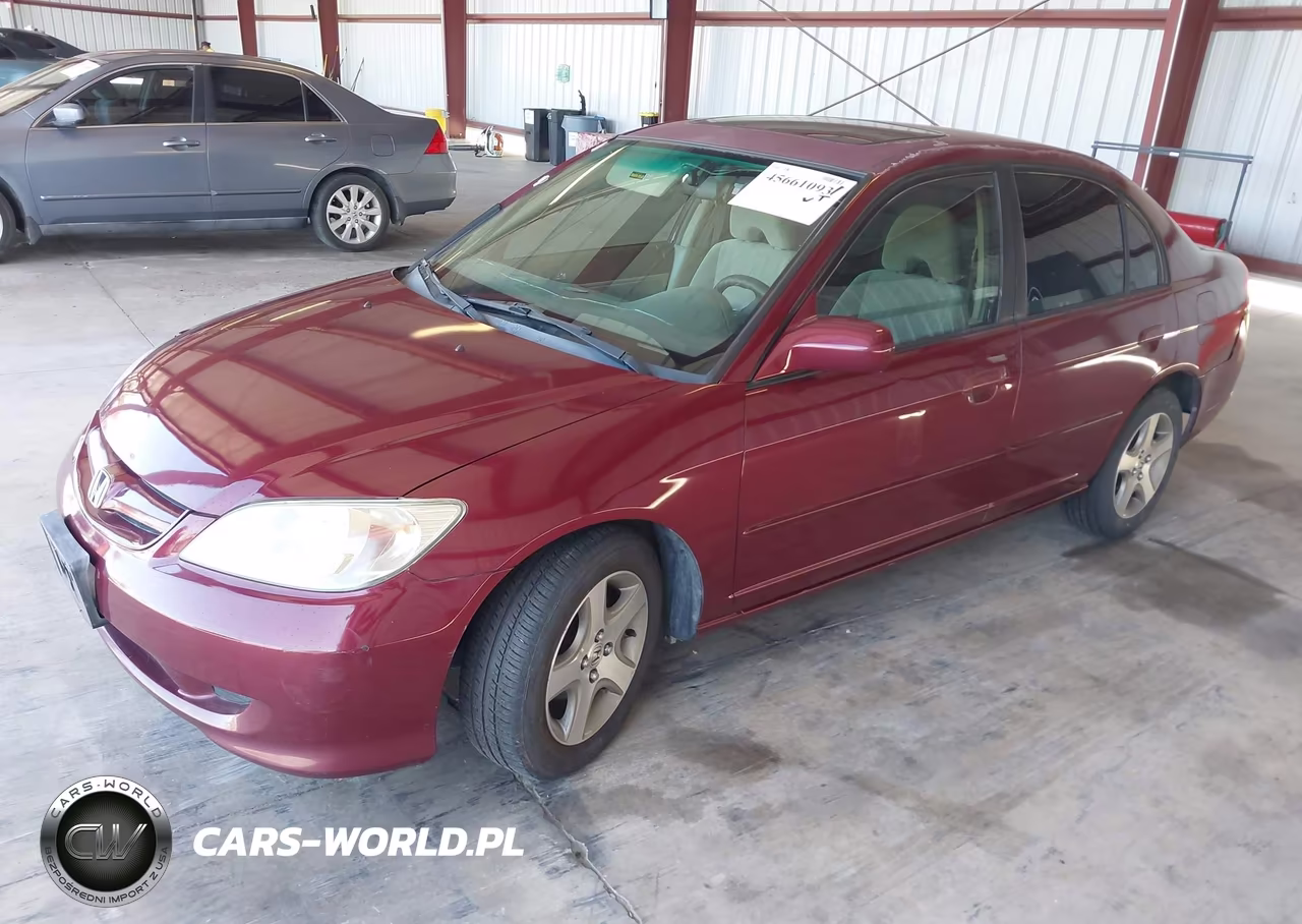 2004 Honda Civic Ex VIN:2HGES26714H601484 - 2