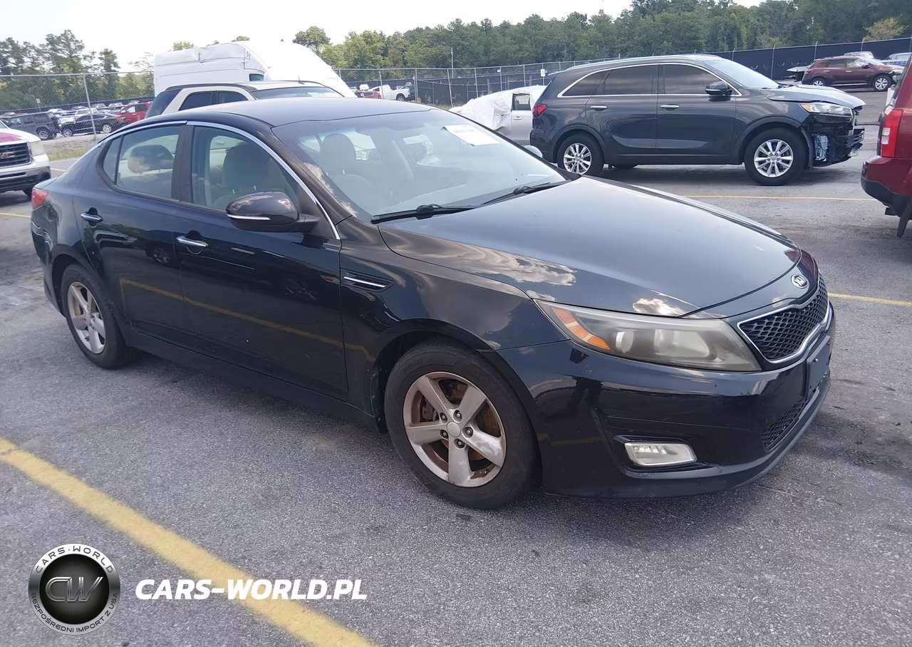 2015 Kia Optima Lx VIN:5XXGM4A72FG446406 - 1