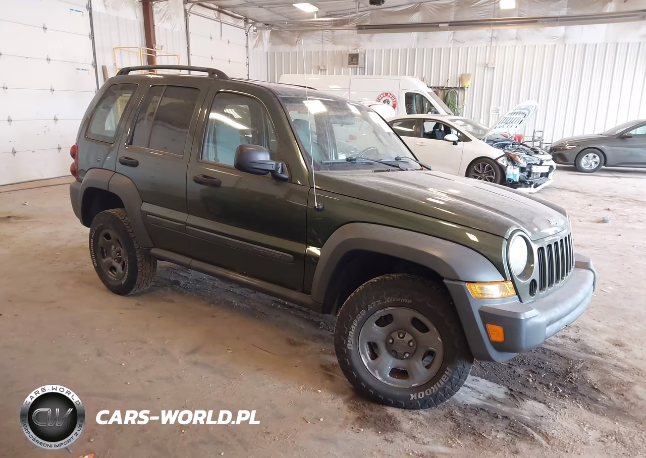 2007 Jeep Liberty Sport VIN:1J4GL48K67W647393 - 1
