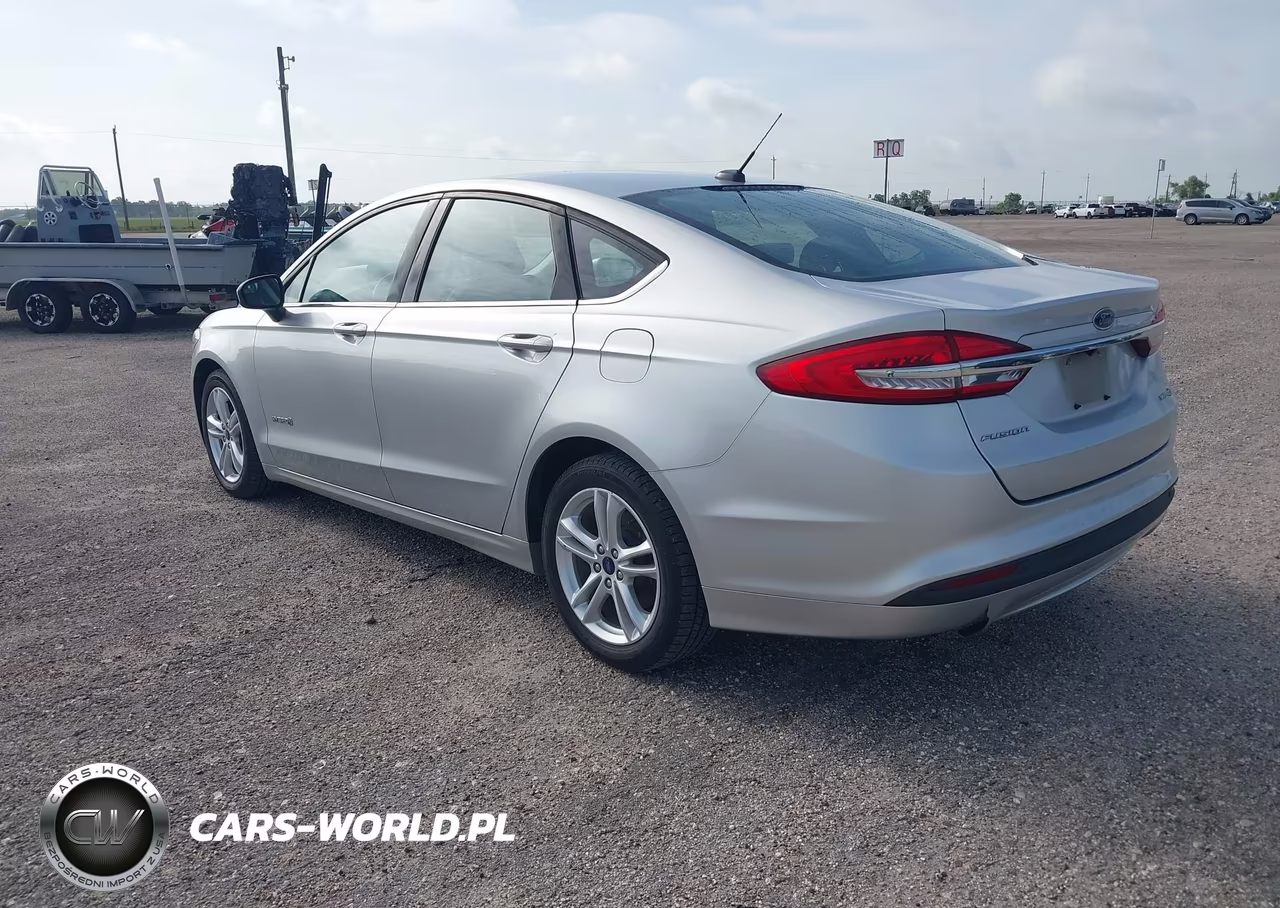 2018 Ford Fusion Hybrid S VIN:3FA6P0UU5JR282078 - 3