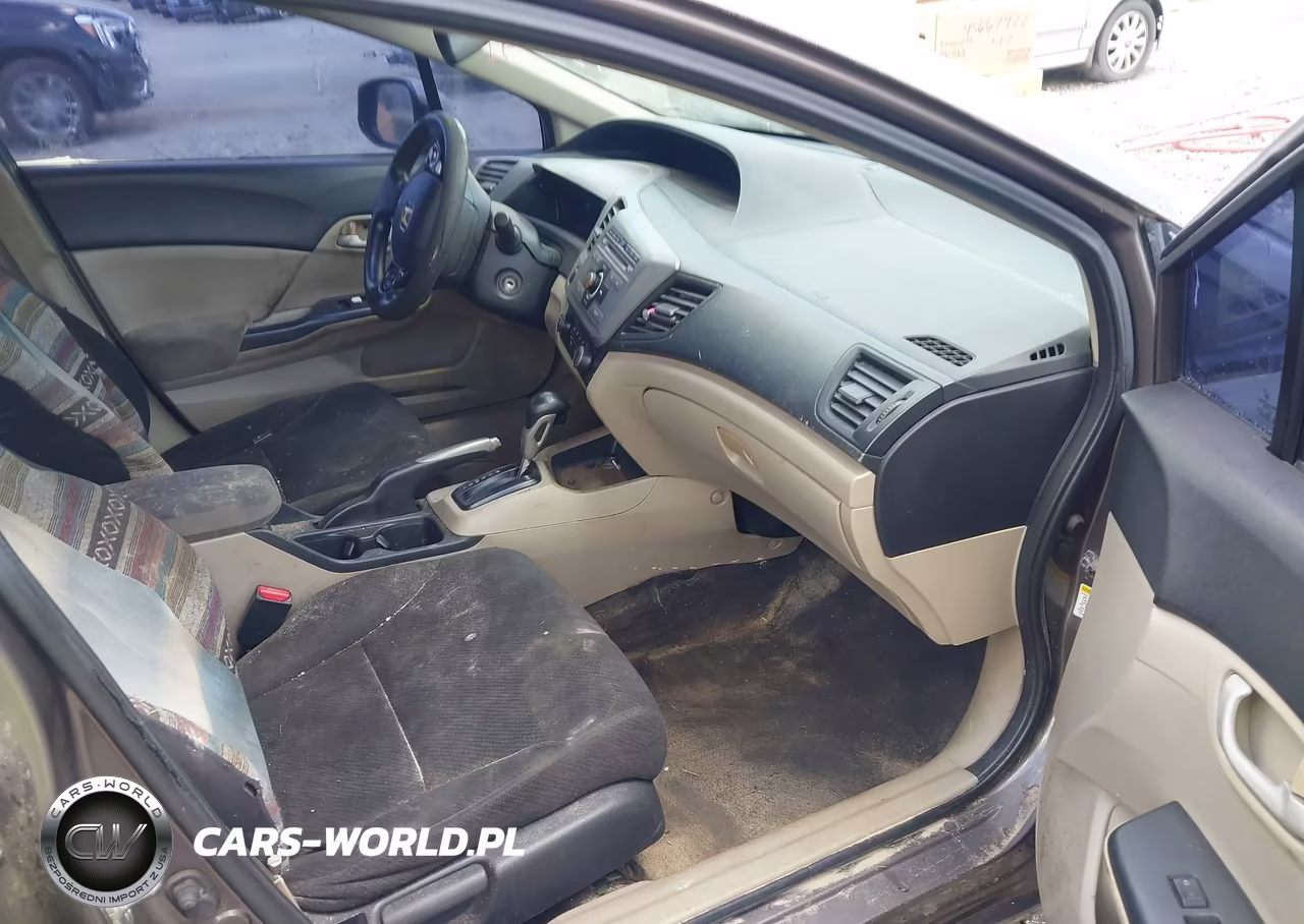 2012 Honda Civic Lx VIN:2HGFB2F58CH547960 - 5