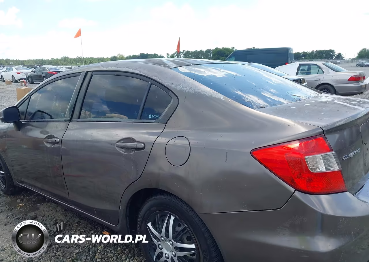 2012 Honda Civic Lx VIN:2HGFB2F58CH547960 - 6