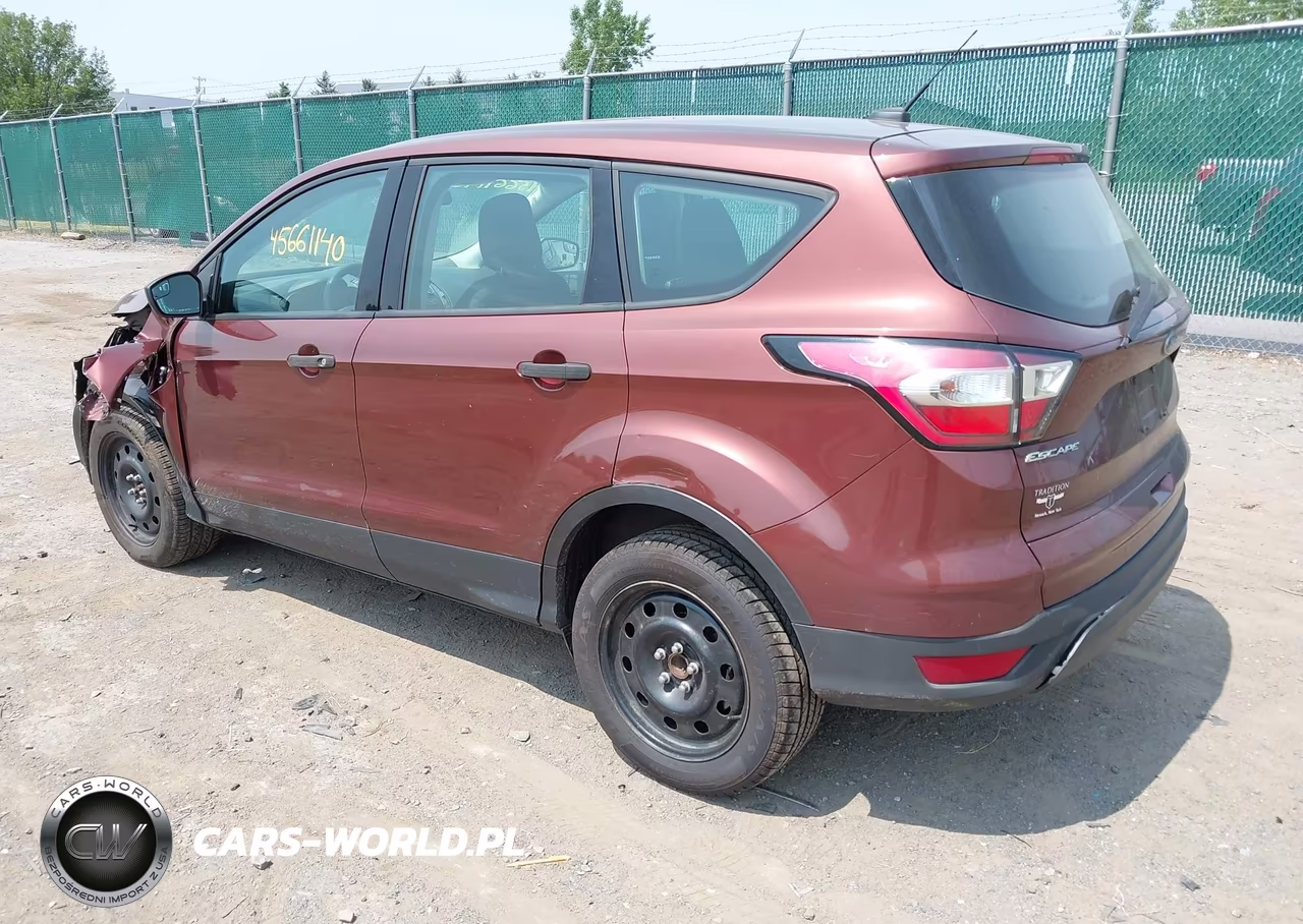 2018 Ford Escape S VIN:1FMCU0F76JUA59887 - 3