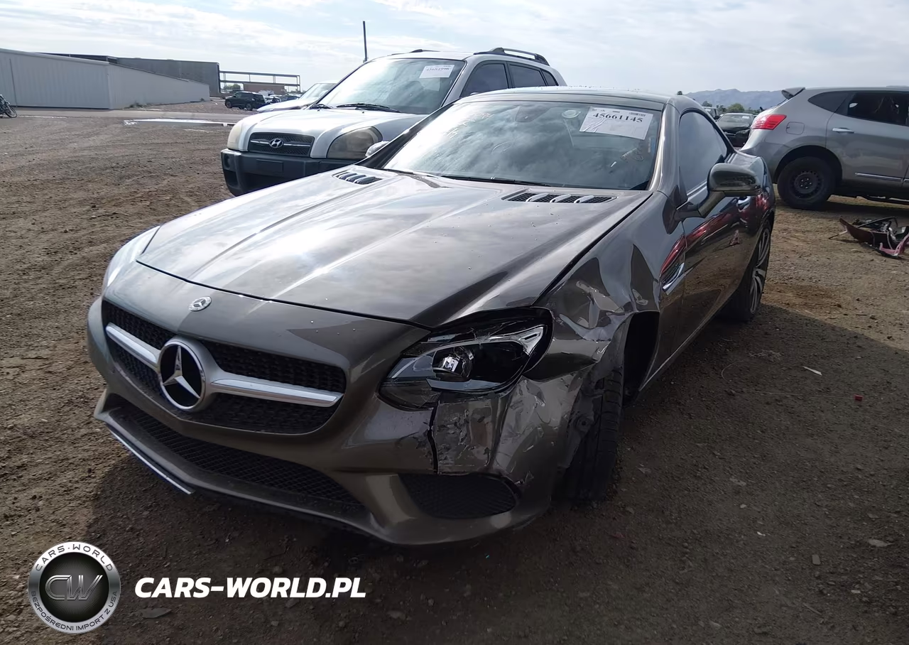 2018 Mercedes-Benz Slc 300 VIN:WDDPK3JA8JF150704 - 2