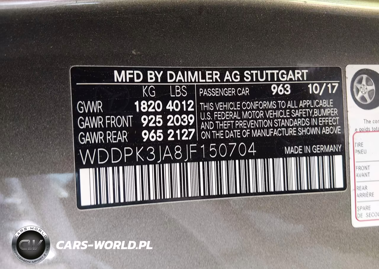 2018 Mercedes-Benz Slc 300 VIN:WDDPK3JA8JF150704 - 9