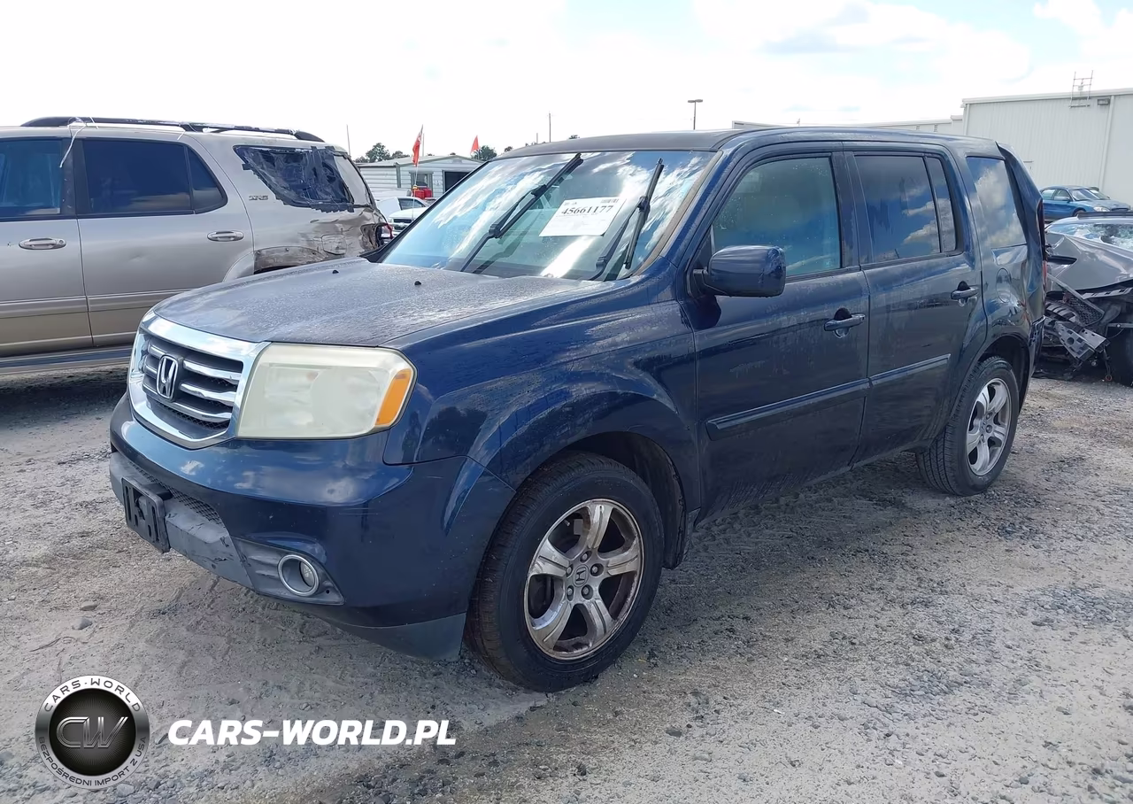 2012 Honda Pilot Ex-L VIN:5FNYF3H52CB036359 - 2