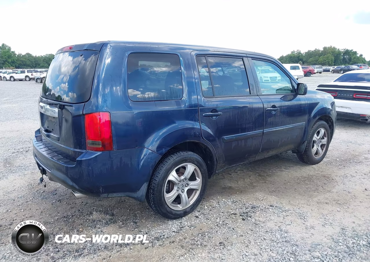 2012 Honda Pilot Ex-L VIN:5FNYF3H52CB036359 - 4