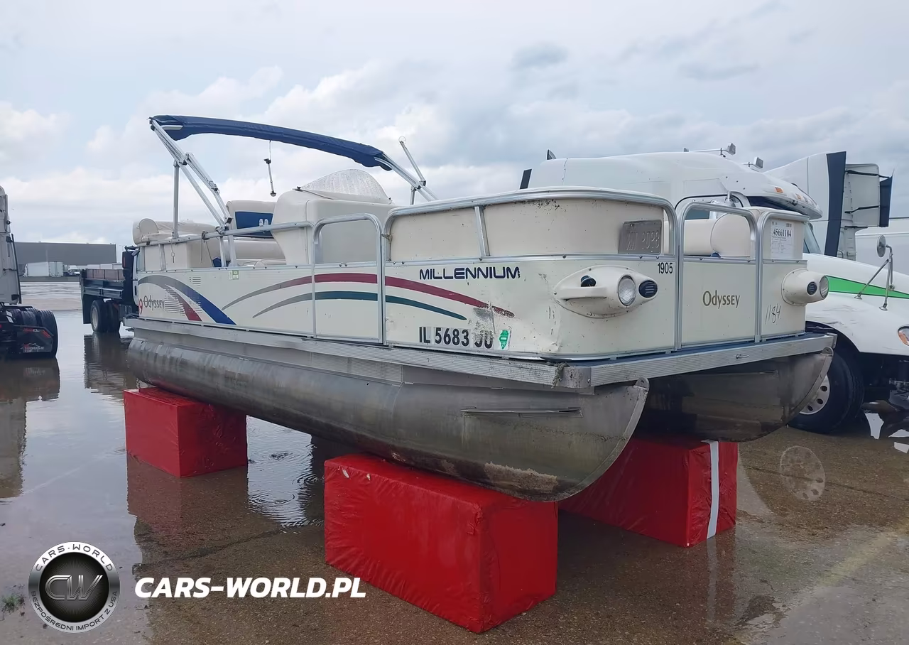 2003 Odyssey Millenium Pontoon Boat