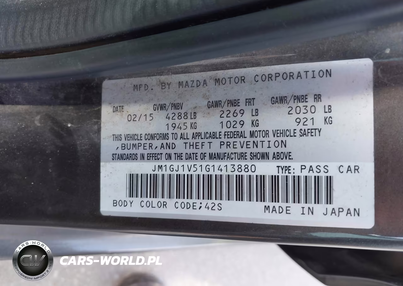 2016 Mazda Mazda6 I Touring VIN:JM1GJ1V51G1413880 - 9