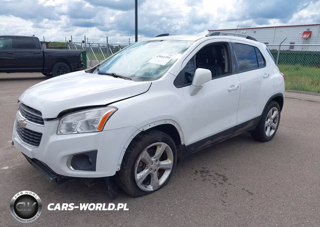 2016 Chevrolet Trax Ltz VIN:KL7CJRSB5GB654100 - 2