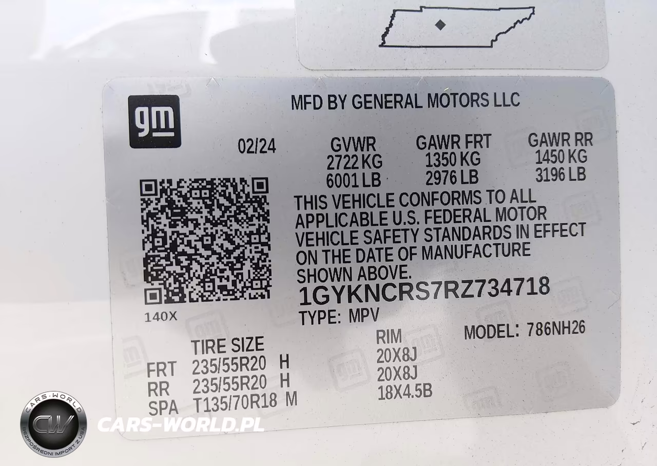 2024 Cadillac Xt5 Fwd Premium Luxury VIN:1GYKNCRS7RZ734718 - 9