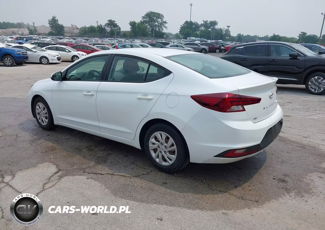 2020 Hyundai Elantra Se VIN:5NPD74LF1LH603356 - 3