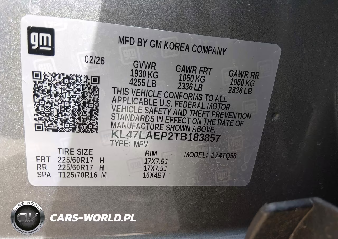 2026 Buick Envista Preferred Fwd VIN:KL47LAEP2TB183857 - 9