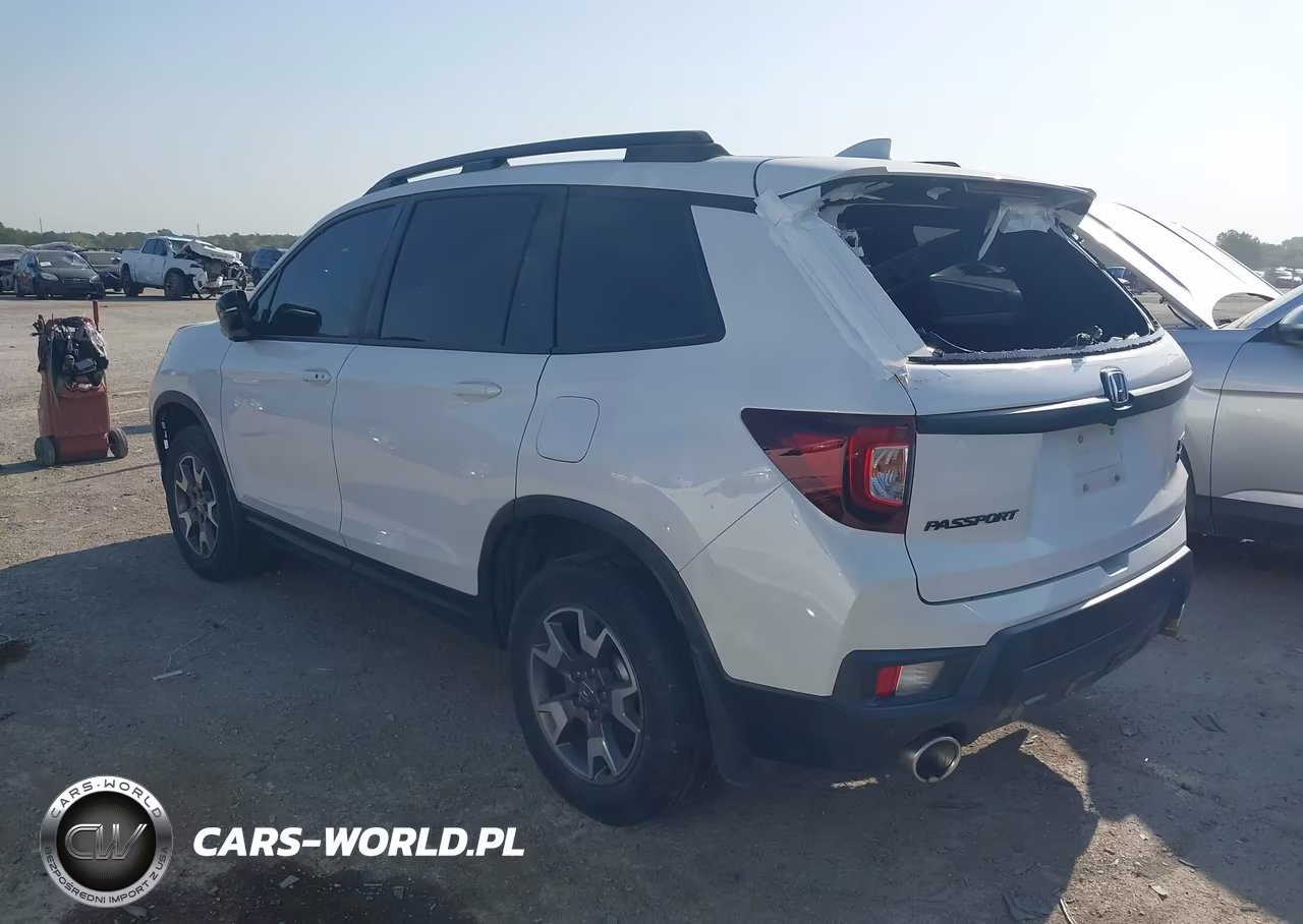 2022 Honda Passport Awd Trailsport VIN:5FNYF8H69NB022144 - 3