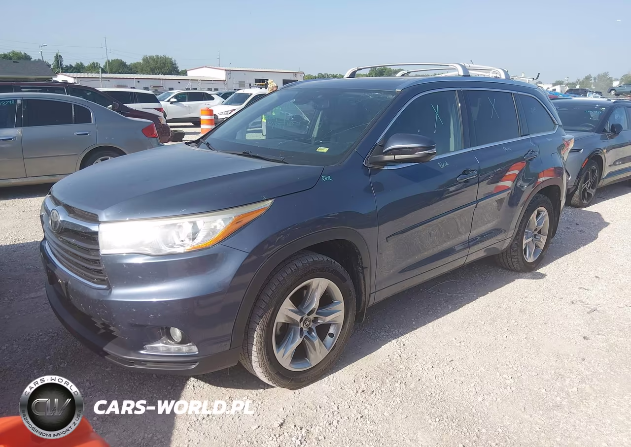 2016 Toyota Highlander Limited V6 VIN:5TDDKRFH8GS355020 - 2