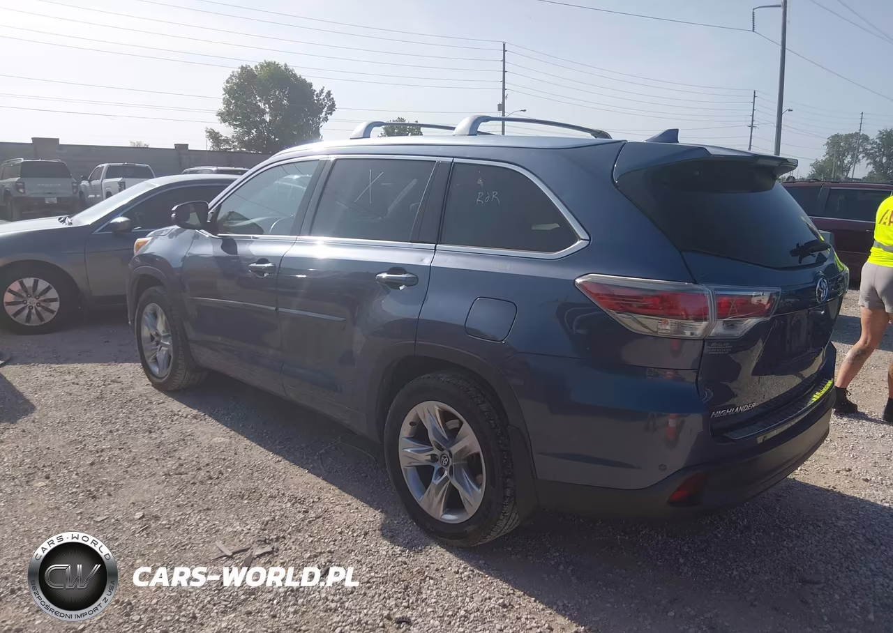 2016 Toyota Highlander Limited V6 VIN:5TDDKRFH8GS355020 - 3