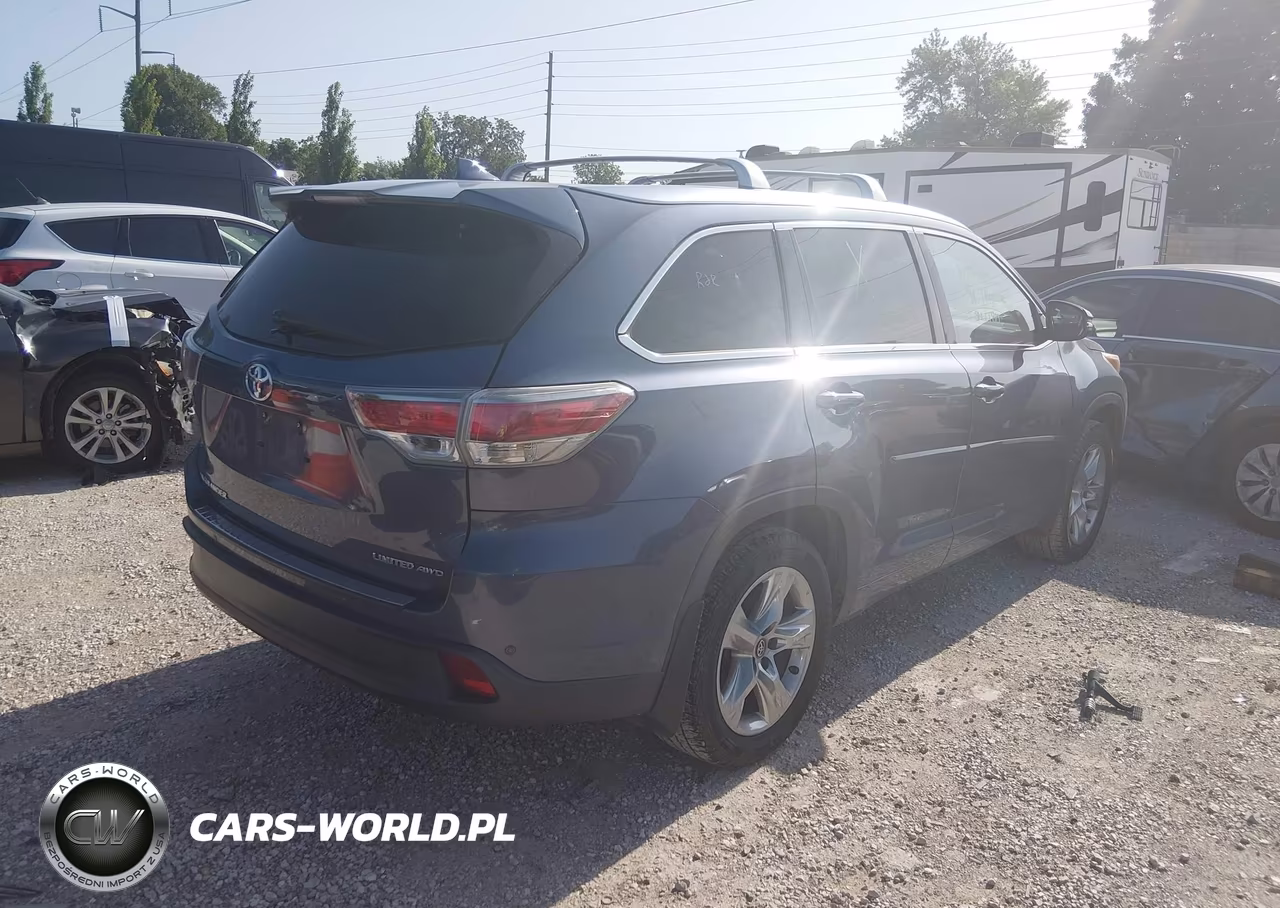 2016 Toyota Highlander Limited V6 VIN:5TDDKRFH8GS355020 - 4