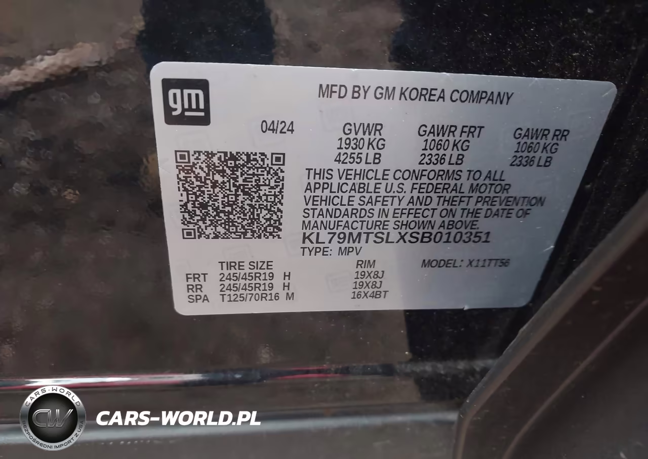 2025 Chevrolet Trailblazer Fwd Rs VIN:KL79MTSLXSB010351 - 9