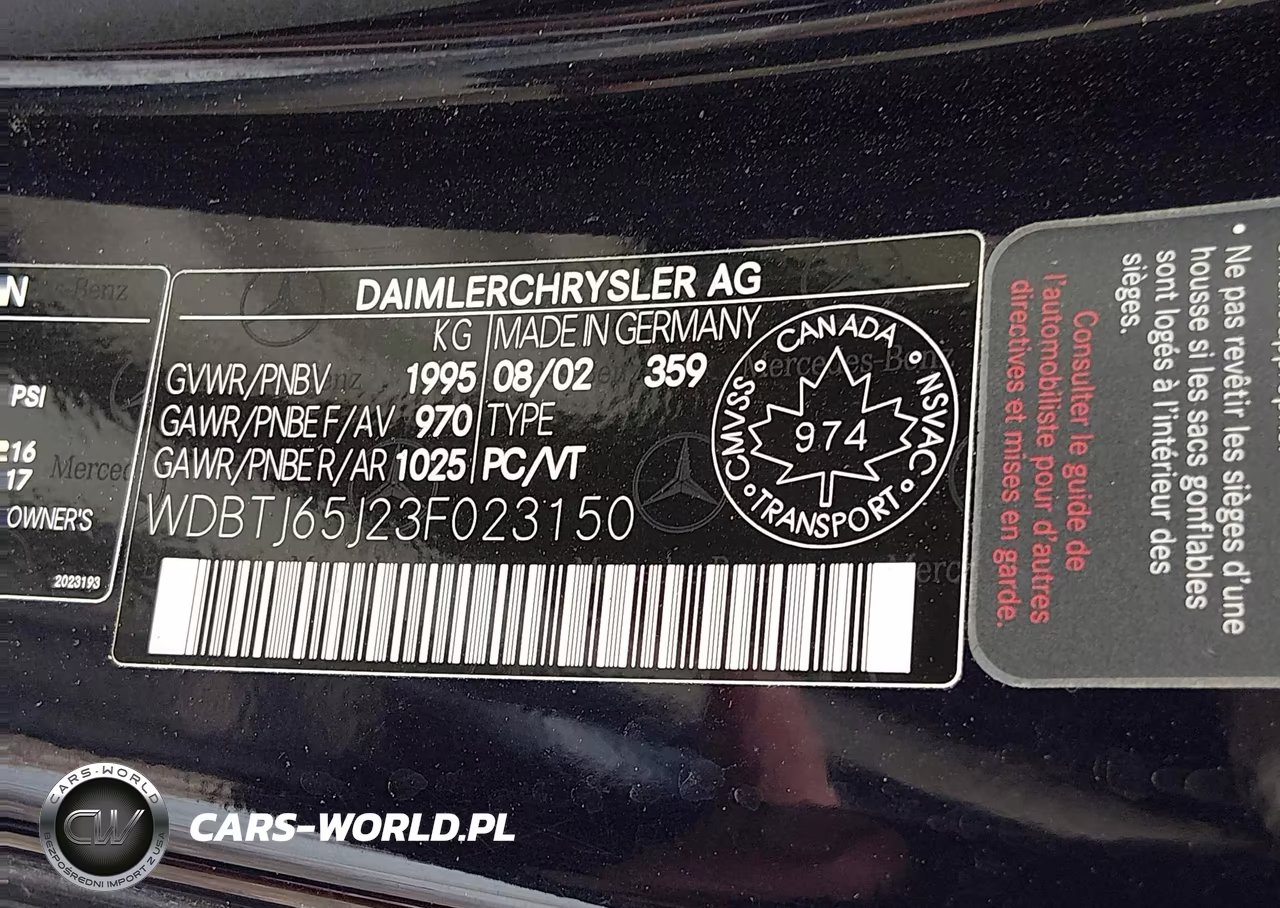 2003 Mercedes-Benz Clk 320 VIN:WDBTJ65J23F023150 - 9