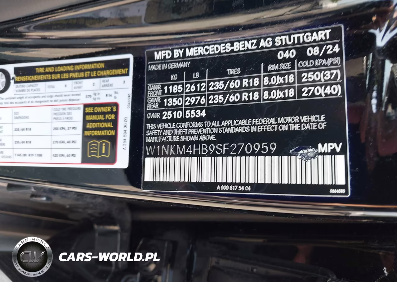 2025 Mercedes-Benz Glc 300 4Matic Suv VIN:W1NKM4HB9SF270959 - 9