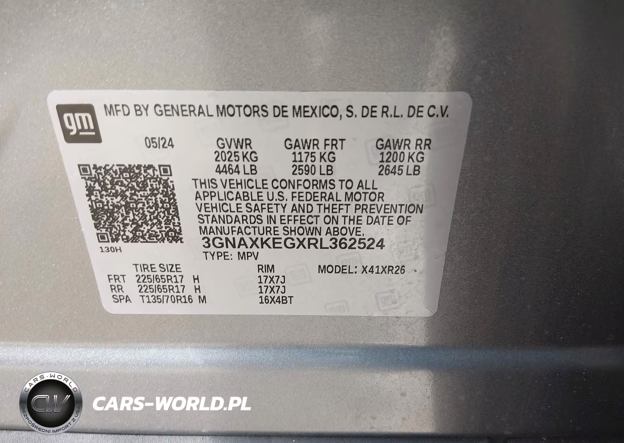 2024 Chevrolet Equinox Fwd Lt VIN:3GNAXKEGXRL362524 - 9