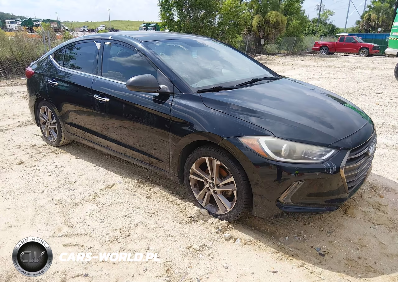 2017 Hyundai Elantra Limited VIN:5NPD84LF6HH032757 - 1