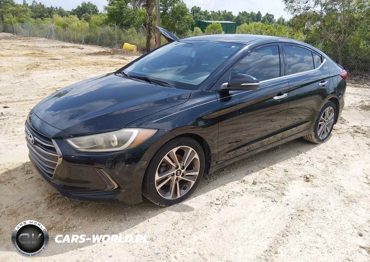 2017 Hyundai Elantra Limited VIN:5NPD84LF6HH032757 - 2