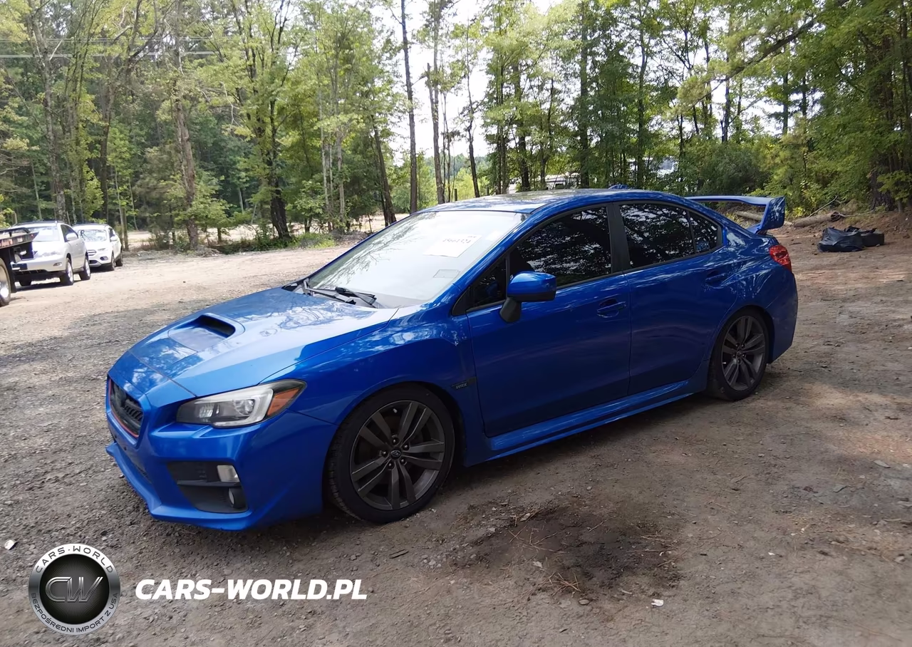 2017 Subaru Wrx Limited VIN:JF1VA1J68H9800344 - 2