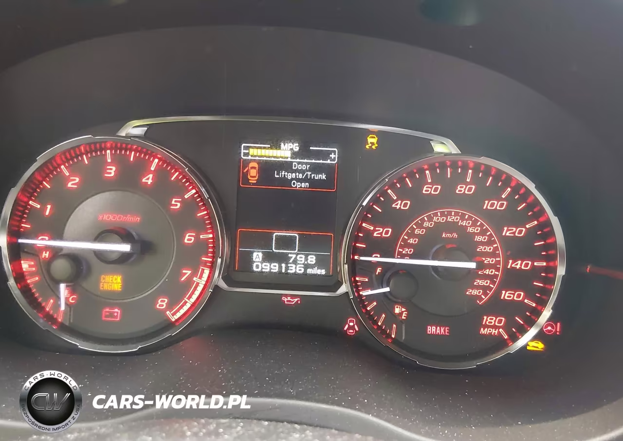 2017 Subaru Wrx Limited VIN:JF1VA1J68H9800344 - 7