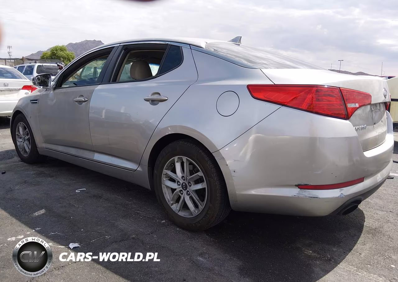 2011 Kia Optima Lx VIN:KNAGM4A70B5154460 - 3