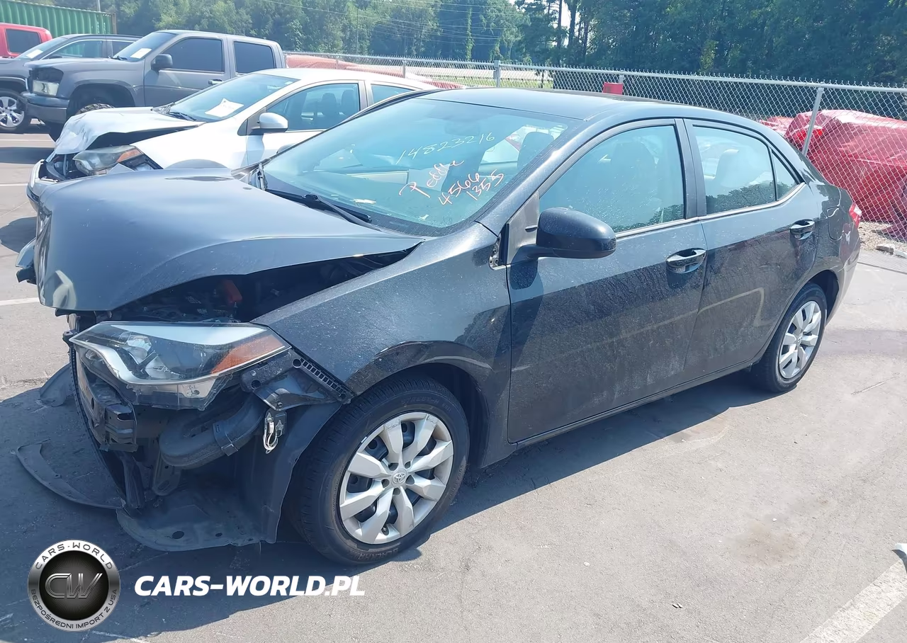 2015 Toyota Corolla Le VIN:2T1BURHEXFC357637 - 2