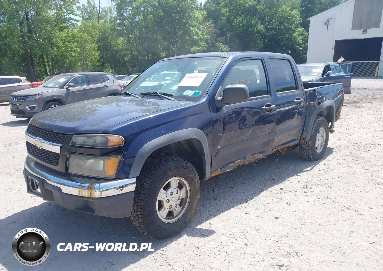 2007 Chevrolet Colorado Lt VIN:1GCDT13E778231267 - 2