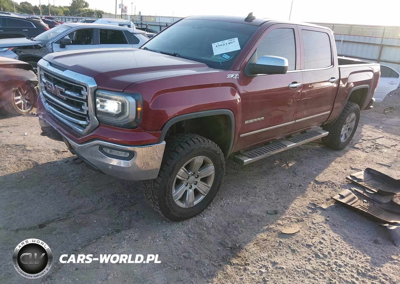 2017 GMC Sierra 1500 Slt VIN:3GTU2NEC9HG262571 - 2
