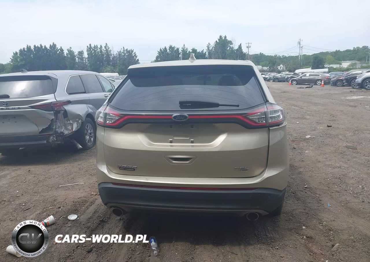 2017 Ford Edge Sel VIN:2FMPK4J86HBC17112 - 16