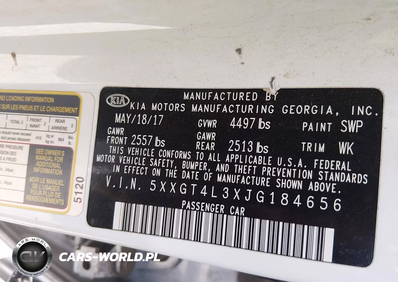2018 Kia Optima Lx VIN:5XXGT4L3XJG184656 - 9