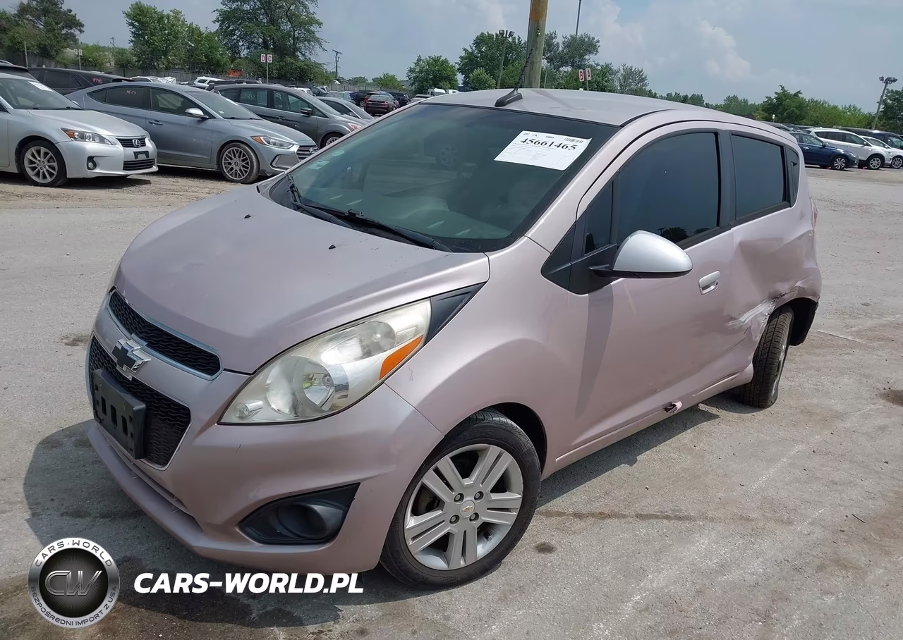 2013 Chevrolet Spark 1Lt Auto VIN:KL8CD6S96DC503142 - 2