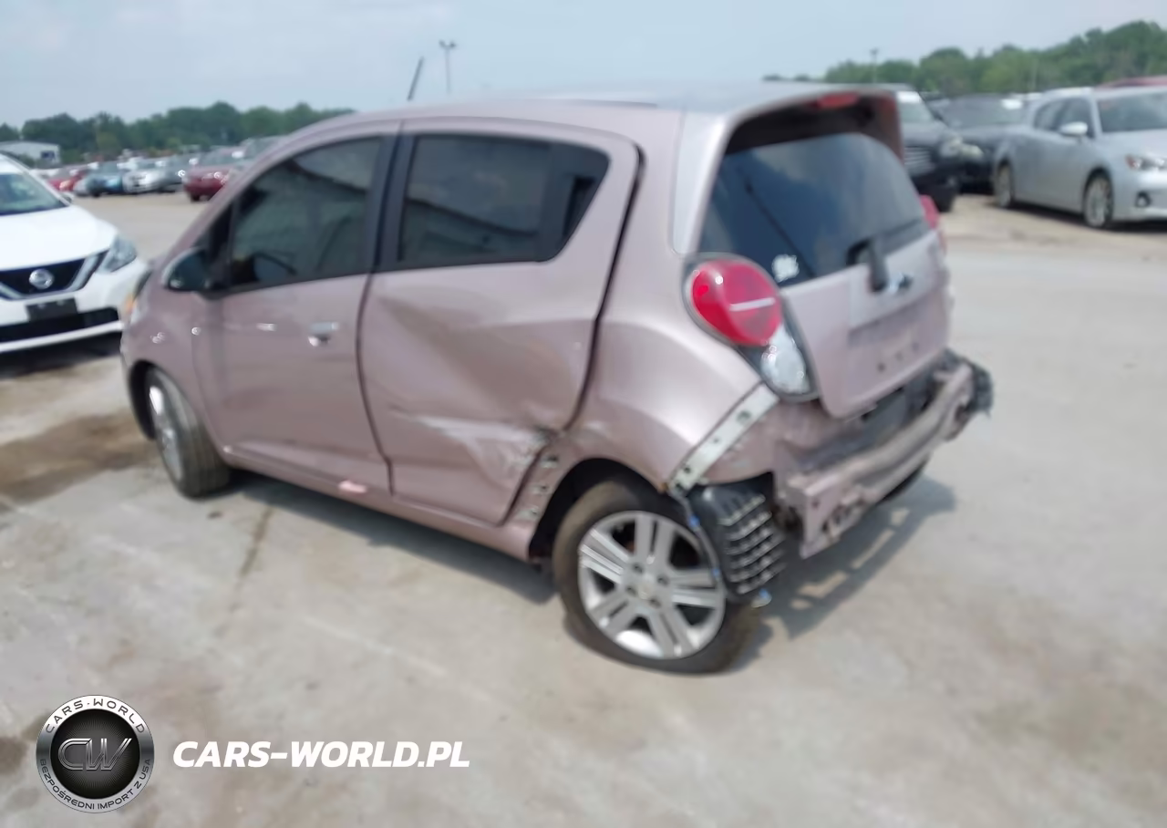2013 Chevrolet Spark 1Lt Auto VIN:KL8CD6S96DC503142 - 3